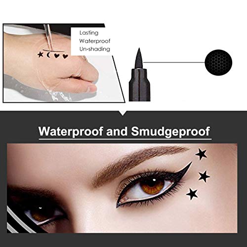 Gothic Black Eyeliner Makeup Set for Bold and Dramatic Eye Looks - Image 5