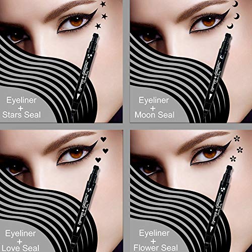 Gothic Style Black Eyeliner for Bold Eye Makeup 0.12 oz Tube - Image 3