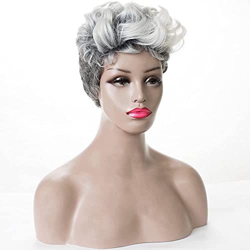 ?Gray African American Human Hair Wig? - Image 2
