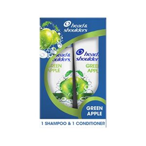 12 oz Green Bottle Anti-Dandruff Shampoo for Effective Flake Control and Gentle Scalp Care