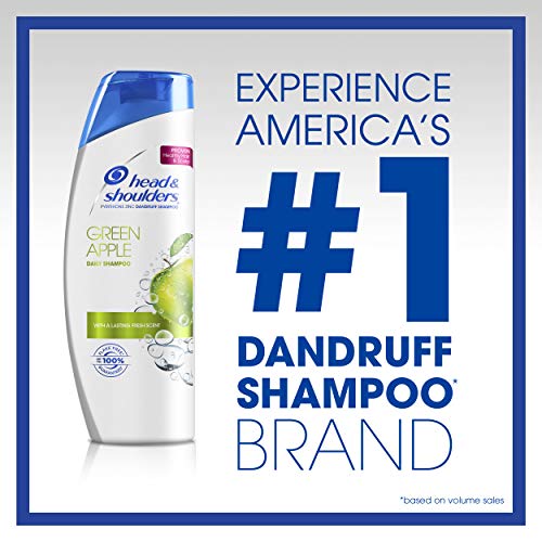 12 oz Green Bottle Anti-Dandruff Shampoo for Effective Flake Control and Gentle Scalp Care - Image 4