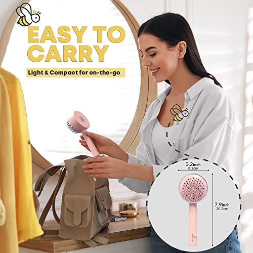 ASMR Eating Sounds Relaxation Hair Brush for Stress Relief - Image 4