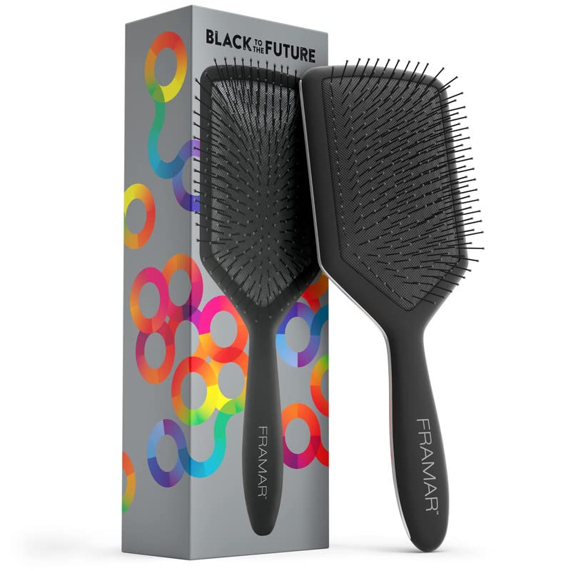 Detangling Hair Brush Wide-Tooth Comb for Adults, Gentle Styling for All Hair Types