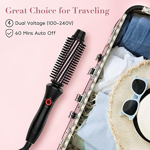 2-in-1 Heated Styling Brush for Effortless Curls and Smooth Hair Finish - Image 7