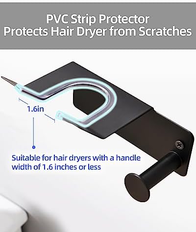 Hair dryer stand for hands-free styling. - Image 3