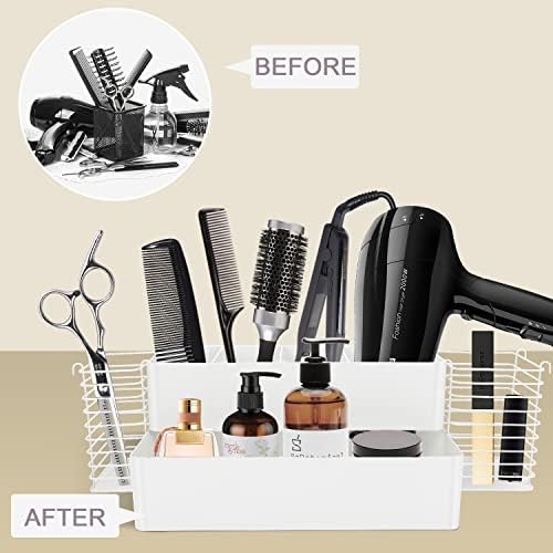 Hair styling tool organizer for wall mounting. - Image 4