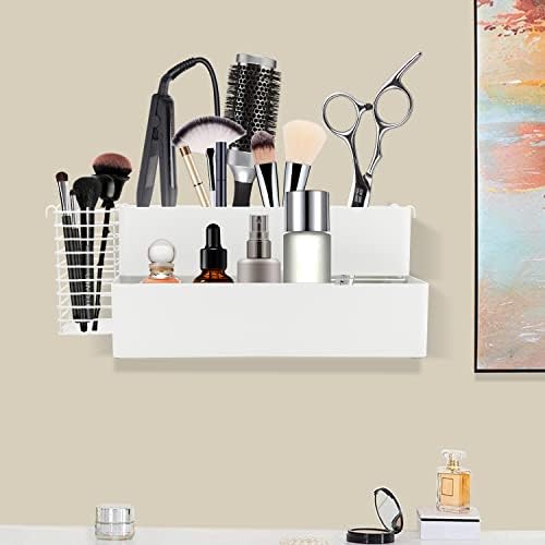 Hair styling tool organizer for wall mounting. - Image 6