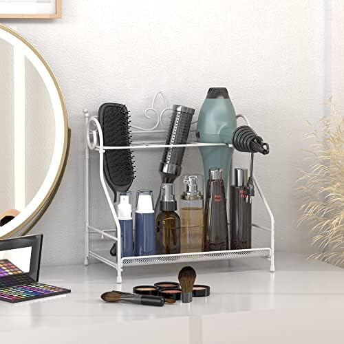 Hairdryer storage solution for bathroom organization. - Image 4