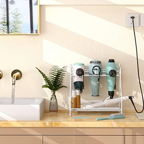 Hairdryer storage solution for bathroom organization. - Image 2