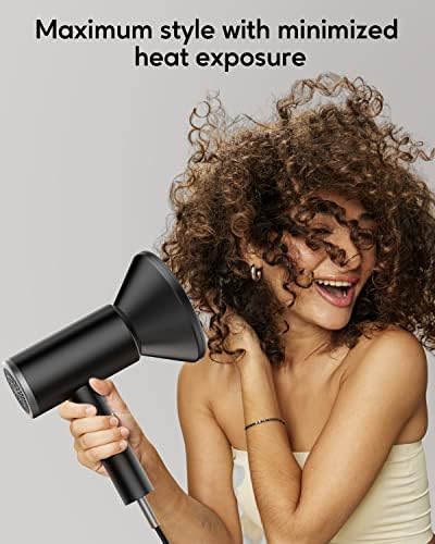 Professional Hands-Free Hair Styling Blow Dryer with Adjustable Heat, Lightweight - Image 6