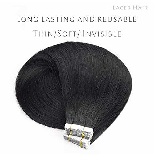 Premium 20 Inch Brown Human Hair Extensions - Seamless Blend for All Hair Types - Image 6