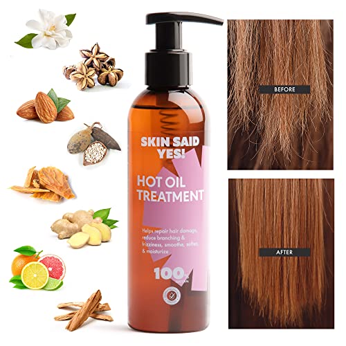 Nourishing 8 oz Hot Oil Hair Cream for Active Hair Care Moisturizing Treatment