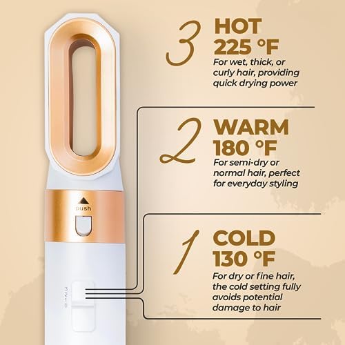 Hot Tools 1.25 Inch Professional Round Brush Blow Dryer for Salon Smooth Voluminous Hair - Image 4