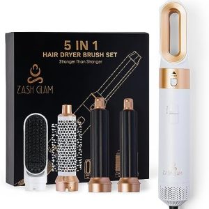 Hot Tools 1.25 Inch Professional Round Brush Blow Dryer for Salon Smooth Voluminous Hair