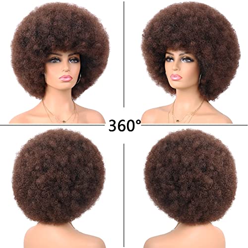 Human hair Afro wig, high quality. - Image 5