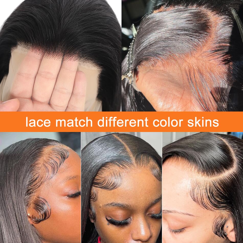 Human Hair Blend Lace Front Wig - Image 5