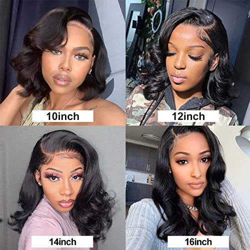 Body Wave Human Hair Bob Wig Natural Texture Comfortable Fit - Image 9