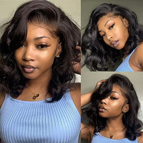 Body Wave Human Hair Bob Wig Natural Texture Comfortable Fit - Image 4