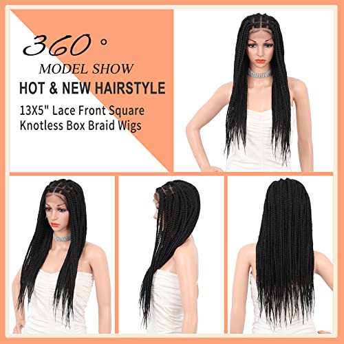 24 Inch Ombre Brown Human Hair Braided Wig For Women, All-Day Comfort - Image 8