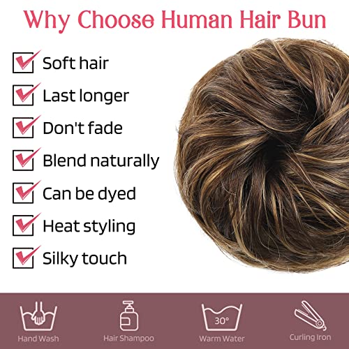 Human Hair Bun Accessory - Image 4
