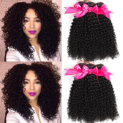10A Grade 3 Virgin Human Hair Extensions 12-14 Inch Natural Color Bundles