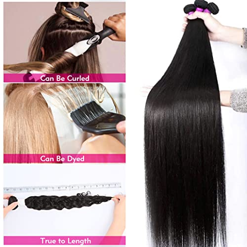 13 Inch Straight Remy Human Hair Weaving Bundles 100% Quality - Image 5