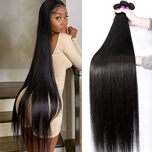 13 Inch Straight Remy Human Hair Weaving Bundles 100% Quality