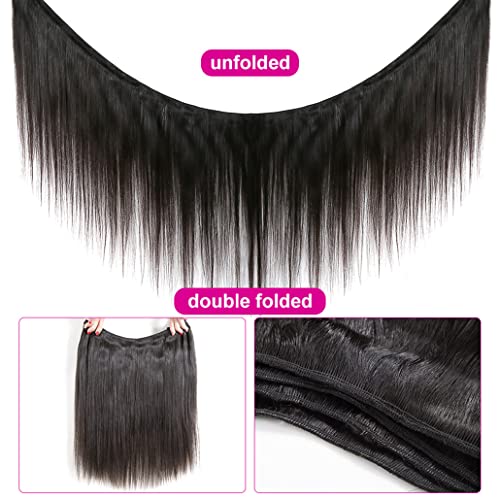 13 Inch Straight Remy Human Hair Weaving Bundles 100% Quality - Image 4