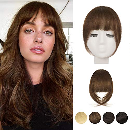 Hairdo Human Hair Clip-In Bangs for Instant Volume and Effortless Styling