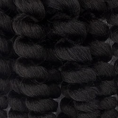 Soft Natural Texture Human Hair Crochet Curls Easy Styling Versatile 18 Inch - Image 5