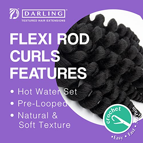 Soft Natural Texture Human Hair Crochet Curls Easy Styling Versatile 18 Inch - Image 4