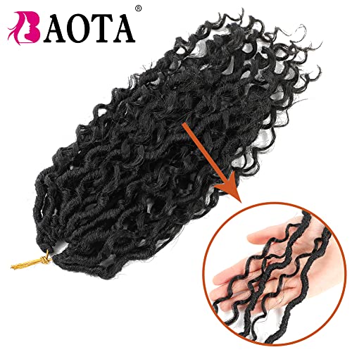18 Inch Human Hair Crochet Locs Natural Look Easy Styling Versatile Dreadlocks - Image 5