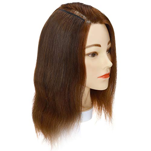 Natural Look 20 Inch Human Hair Clip-In Crown Extension for Costumes and Special Events - Image 6