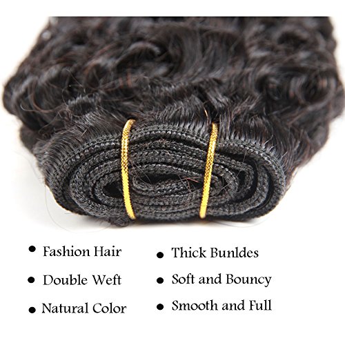 18 Inch 100% Natural Soft Bouncy Human Hair Curls for Styling - Image 4