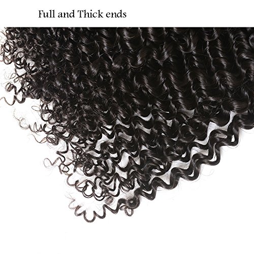 18 Inch 100% Natural Soft Bouncy Human Hair Curls for Styling - Image 6