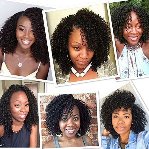 18 Inch 100% Natural Soft Bouncy Human Hair Curls for Styling - Image 7