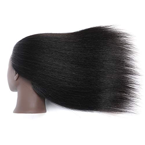 20-Inch Realistic Human Hair Doll Head for Professional Hair Styling Practice - Image 5
