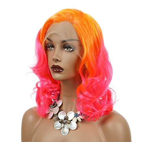 24-Inch Long Human Hair Drag Queen Wig for Women, Natural Feel - Image 5