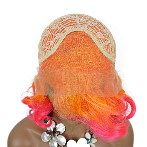 24-Inch Long Human Hair Drag Queen Wig for Women, Natural Feel - Image 7