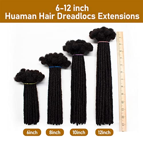 Natural Brown Human Hair Dreadlock Extensions 20 Inches Long for Full Styles - Image 6
