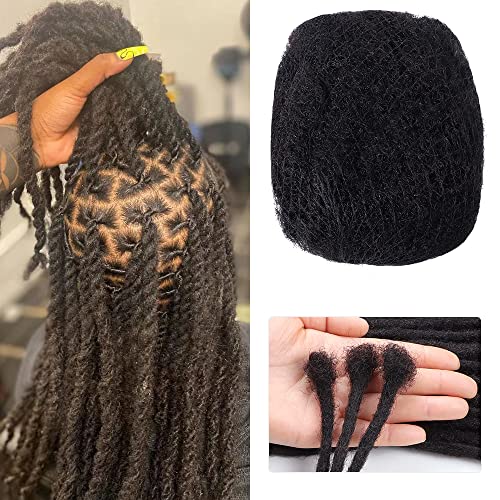 100% Human Hair Dreadlocks: Various Styles and Sizes for Natural, Versatile Looks