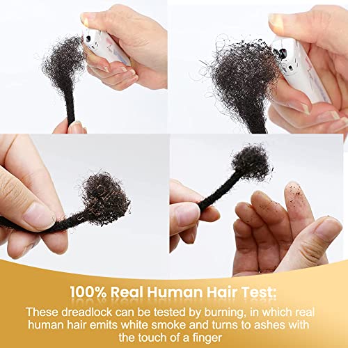 22 Inch 100% Remy Human Hair Extensions for Braiding - Natural Black - Image 5