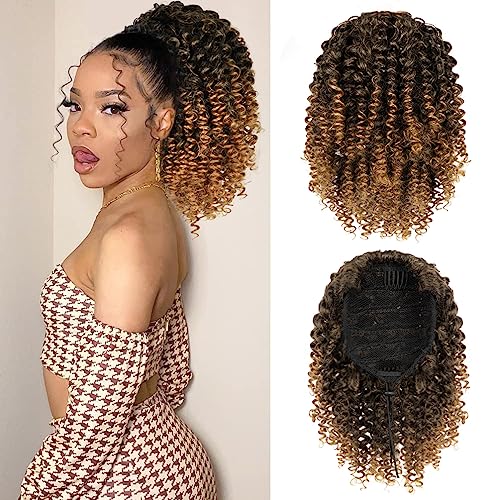 18 Inch 130g Dark Brown Clip-In Human Hair Ponytail Extension