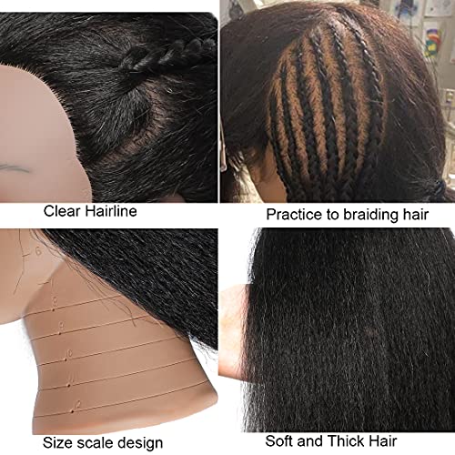 Realistic Human Hair Doll Wig for Most Standard Doll Sizes - Image 4