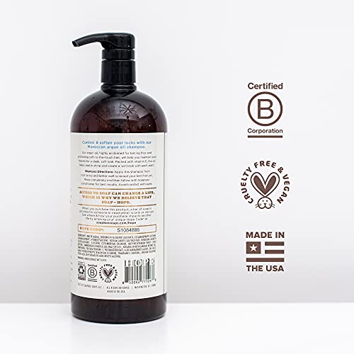 Argan Oil Hydrating Shampoo for Moisture and Shine 16 oz Bottle - Image 8