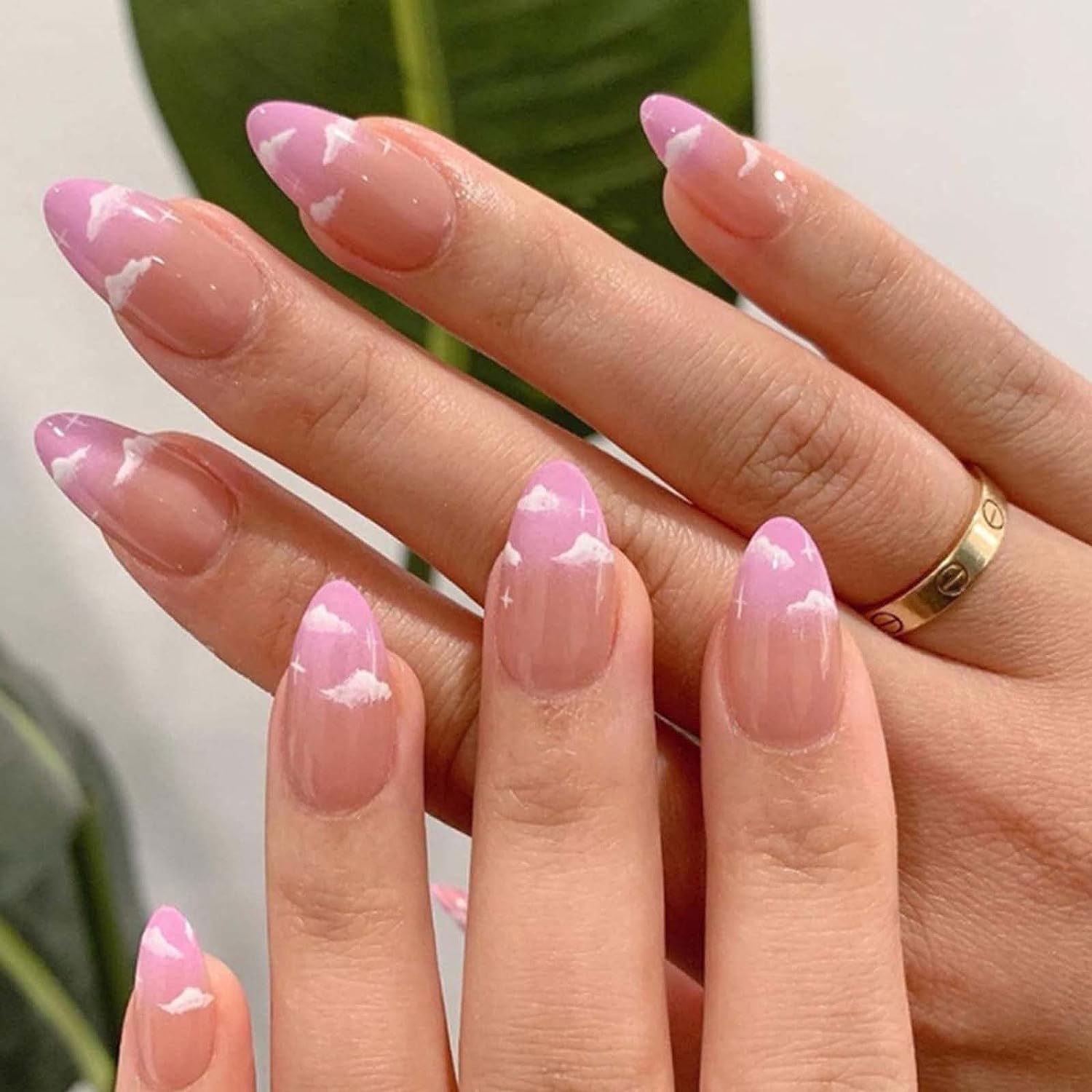 Trendy 24 Piece Long-Lasting Indie Baddie Acrylic Nail Set for Nail Art