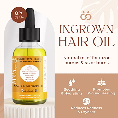 Ingrown Hair Serum for Smooth Skin Flawless Results 1 oz Bottle - Image 9