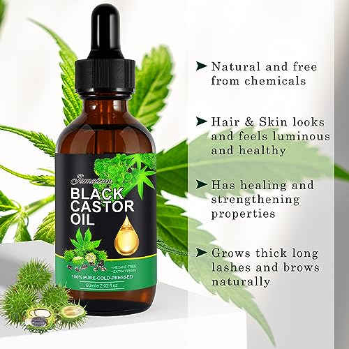 Jamaican Black Castor Oil Leave-In Conditioner 8 oz for Intense Hair Moisture and Nourishment - Image 6