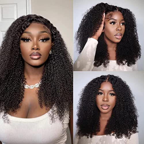 Kinky Afro Human Hair Wig Women Natural Look 20 Inches Long - Image 7