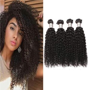 ?Kinky Curly Human Hair Weave?
